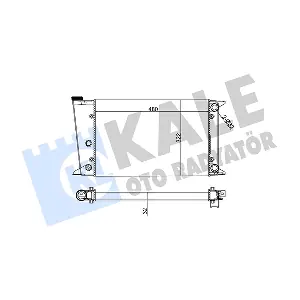 KALE OTO RADYATOR 117900