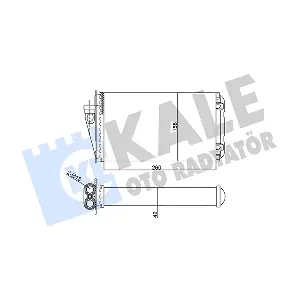 352030 KALE OTO RADYATOR