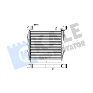 304000 KALE OTO RADYATOR