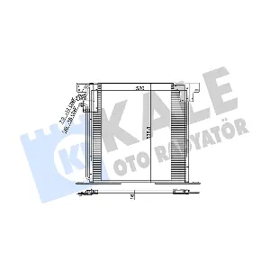 381200 KALE OTO RADYATOR