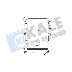 347965 KALE OTO RADYATOR