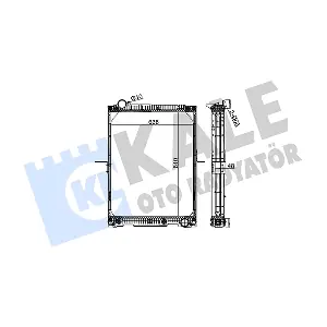350290 KALE OTO RADYATOR