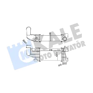 KALE OTO RADYATOR 345025