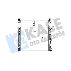 128700 KALE OTO RADYATOR