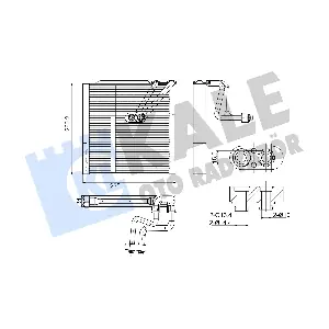 416985 KALE OTO RADYATOR