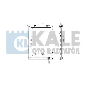 304500 KALE OTO RADYATOR
