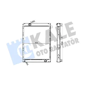 262700 KALE OTO RADYATOR