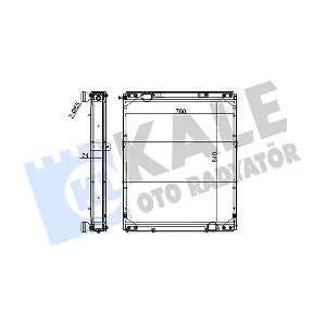 152600 KALE OTO RADYATOR