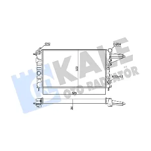 348210 KALE OTO RADYATOR
