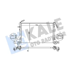 347255 KALE OTO RADYATOR