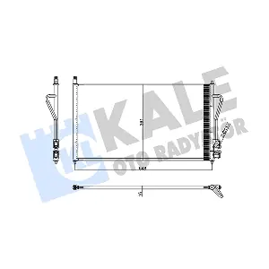 KALE OTO RADYATOR 358240