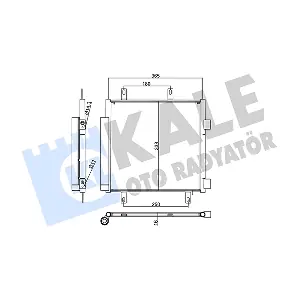 357850 KALE OTO RADYATOR