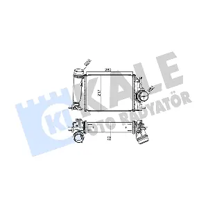 350975 KALE OTO RADYATOR