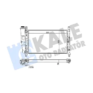 342265 KALE OTO RADYATOR