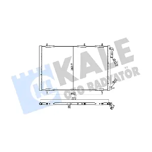 300100 KALE OTO RADYATOR