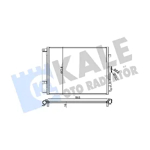 345240 KALE OTO RADYATOR