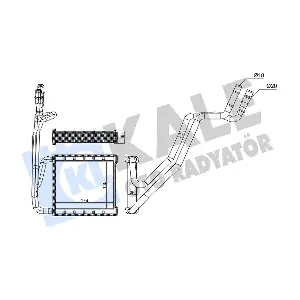 353860 KALE OTO RADYATOR