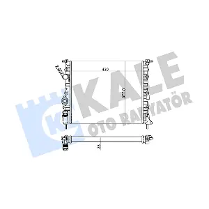 109300 KALE OTO RADYATOR