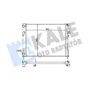 KALE OTO RADYATÖR 351035