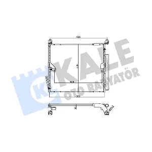 357360 KALE OTO RADYATOR