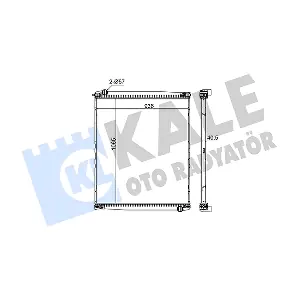 272300 KALE OTO RADYATOR