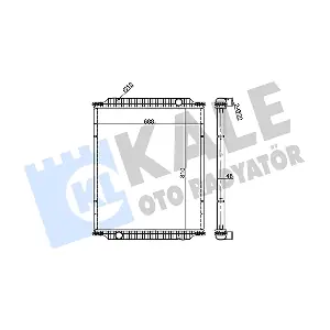 351350 KALE OTO RADYATOR