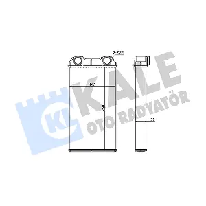 346720 KALE OTO RADYATOR