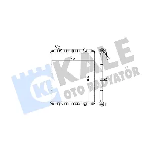 351355 KALE OTO RADYATOR