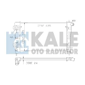 368100 KALE OTO RADYATOR