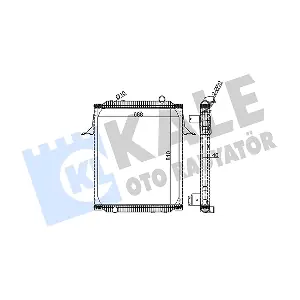 350165 KALE OTO RADYATOR