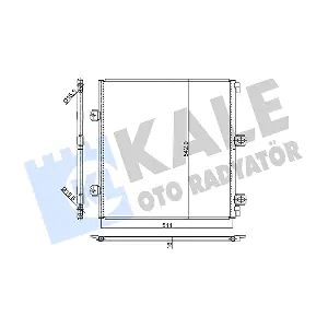 KALE OTO RADYATOR 350425