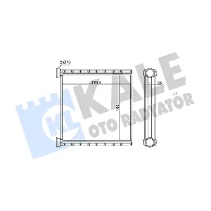 370625 KALE OTO RADYATOR