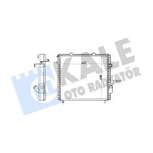 208300 KALE OTO RADYATOR
