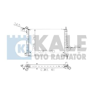 179800 KALE OTO RADYATOR
