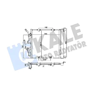 393600 KALE OTO RADYATOR