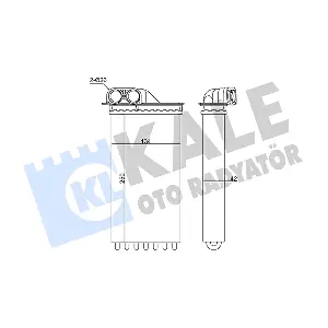 KALE OTO RADYATOR 346440