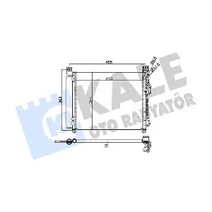 391500 KALE OTO RADYATOR