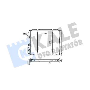 146800 KALE OTO RADYATOR