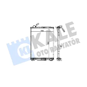 KALE OTO RADYATÖR 350280