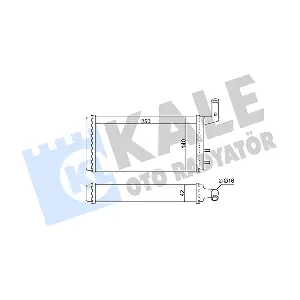 520200 KALE OTO RADYATOR