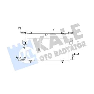 KALE OTO RADYATOR 345340