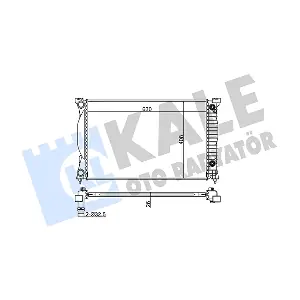 352900 KALE OTO RADYATOR
