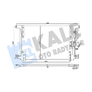 360155 KALE OTO RADYATOR