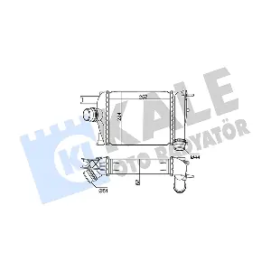 345115 KALE OTO RADYATOR