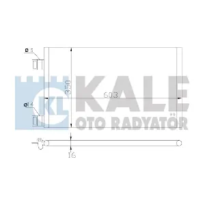 342550 KALE OTO RADYATOR