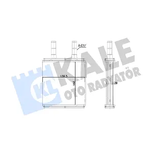 352110 KALE OTO RADYATOR