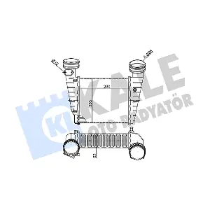 342375 KALE OTO RADYATOR