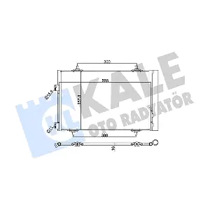 343090 KALE OTO RADYATOR