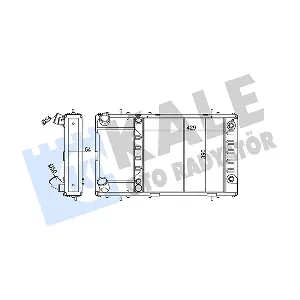 KALE OTO RADYATOR 121299