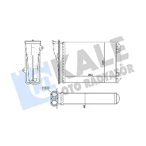 KALE OTO RADYATOR 356125
